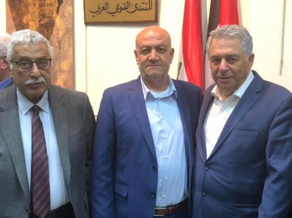 تكريم عضو اللجنة المركزية لـ "جبهة التحرير الفلسطينية" محمد اليوسف