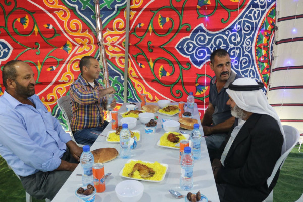 الاتحاد الأوروبي وبلدية السموع ينظمان إفطارا رمضانيا "بخربة السيميا" في السموع