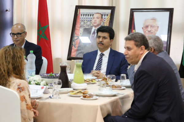 أفطار رمضاني مغربي  برام الله بحضور سفير المملكة المغربية لدى فلسطين
