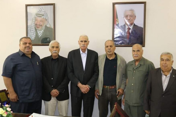 مستشار الرئيس إسماعيل جبر يلتقي بمحافظي قطاع غزة   دنيا الوطن