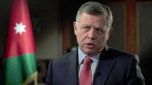 العاهل الأردني: المبادرة العربية تؤكد الالتزام بالسلام العادل على أساس حل الدولتين