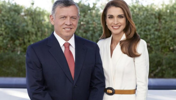 كيف احتفلت الملكة رانيا بعيد زواجها؟