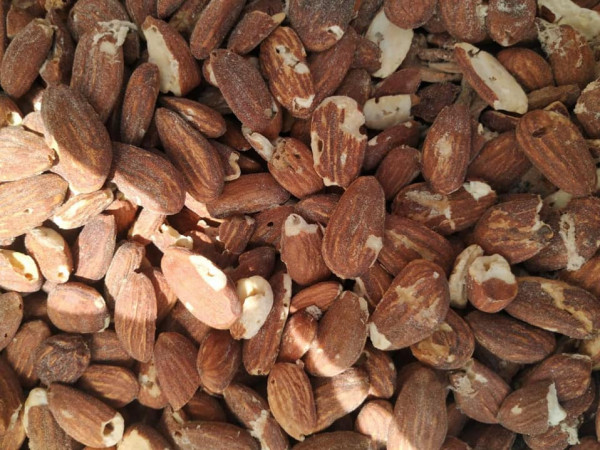 الضابطة الجمركية تضبط كمية لوز مُقشر غير صالح للاستهلاك الآدمي بجنين