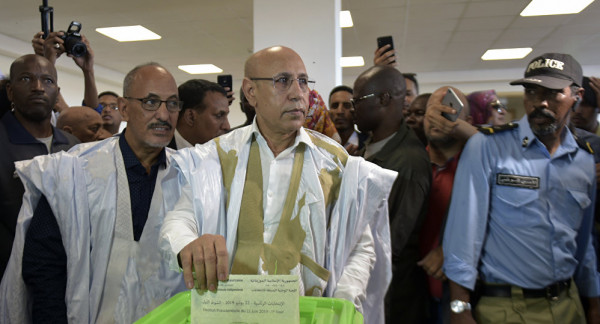 فوز محمد ولد الغزواني برئاسة موريتانيا بنسبة 52%