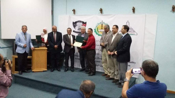 اختتام الدورة التدريبية لوفد جامعة عدن في عين شمس