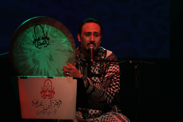 فرقة "ابن عربي" المغربية تحيي الأمسية السادسة من مهرجان فلسطين الدولي