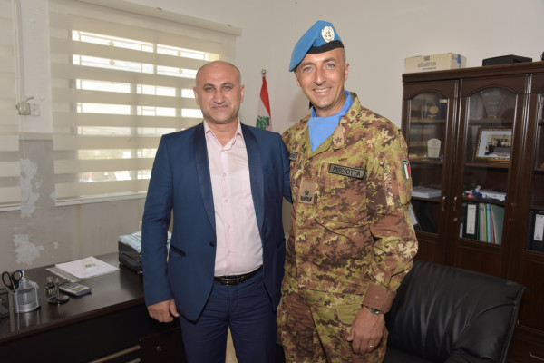 قائد القطاع الغربي لقوات (يونيفيل) الدولية الجنرال الإيطالي يزور بلدات جنوبية