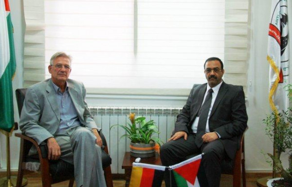 براك يلتقي ممثل ألمانيا لدى فلسطين ويُطلعه على واقع مكافحة الفساد