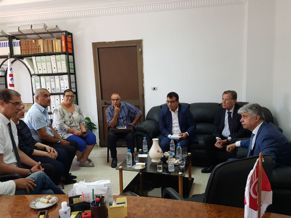مجدلاني يزور المركز الدولي للبحوث والدراسات والمعهد الوطني للشغل والدراسات الاجتماعية بتونس