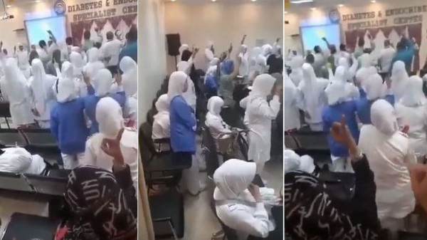 شاهد: اعتناق جماعي "الإسلام" لـ81 ممرضة داخل مستشفى في الطائف
