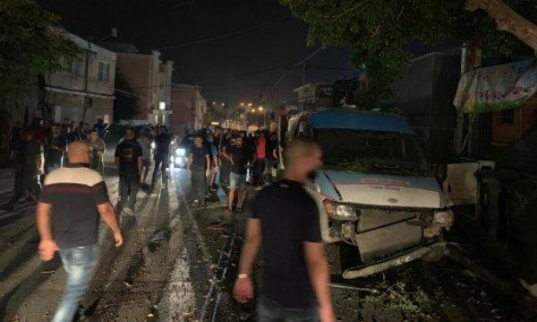 انفجار سيارة مفخخة في حي مأهول بالسكان في مدينة باقة الغربية