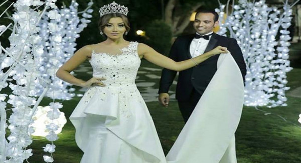 آخرهن هبة السيسي.. أجمل فساتين زفاف ملكات جمال مصر
