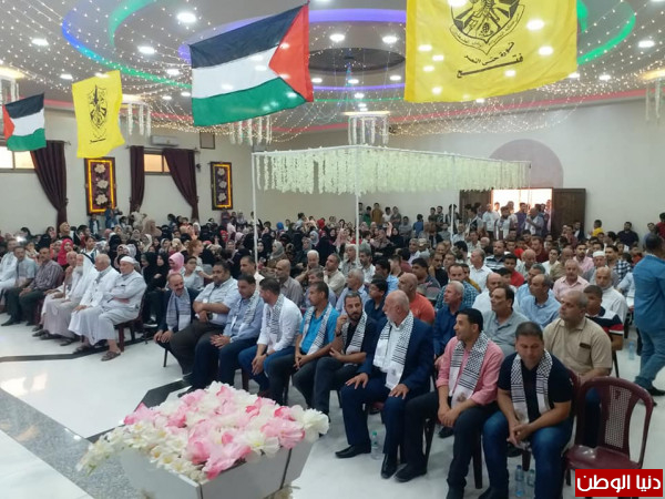 منطقة الشهيد "عارف حرز الله" تنظم حفل تكريم الطلبة ىالناجحين بالثانوية العامة