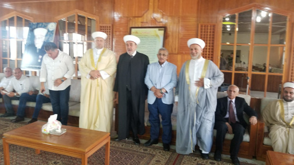 الشيخ محمد الموعد يجول على فعاليات صيدا معايدا بالأضحى المبارك