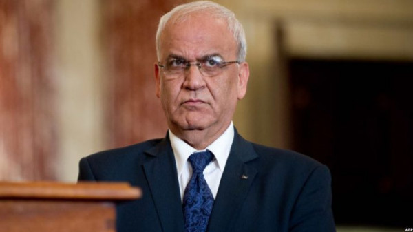 عريقات لوفد من الكونجرس: إن طريق السلام يتمثل بانهاء الاحتلال