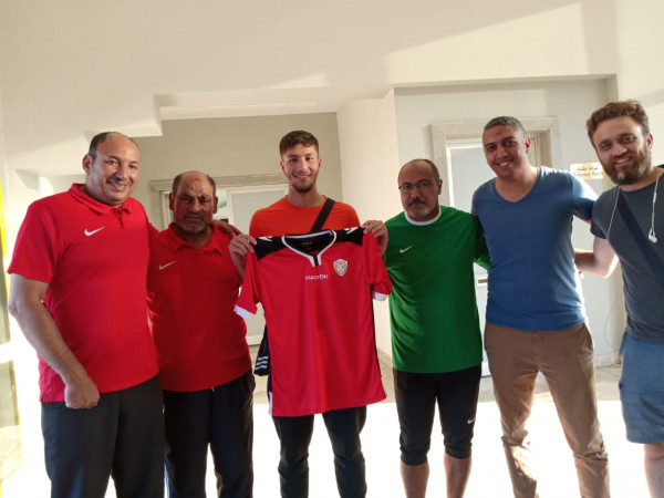 نادي طلائع الجيش المصري يتعاقد مع لاعب فلسطيني