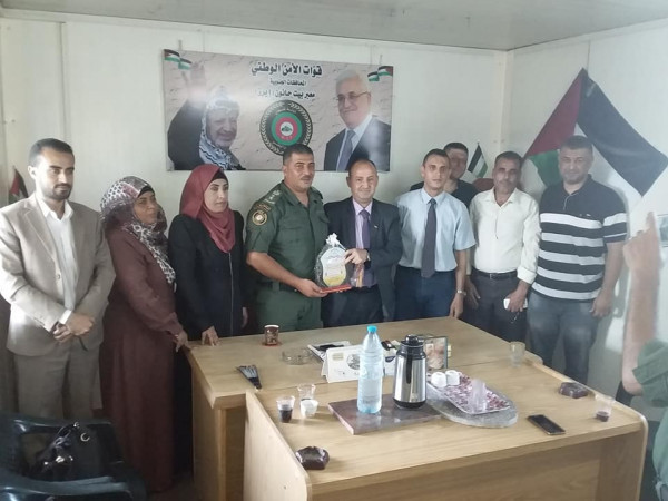 وفد هيئة فلسطين العربية للاغاثة والتنمية الأهلية يزور معبر بيت حانون