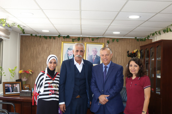 وكيل وزارة المرأة يبحث سبل التعاون مع إتحاد الشباب الفلسطيني