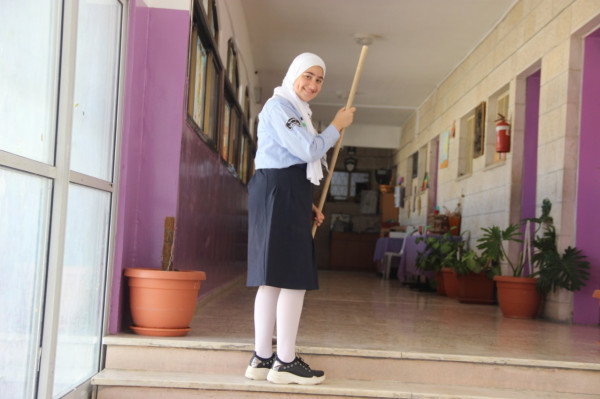 تربية قلقيلية تطلق حملة عمل تطوعي تحت عنوان "اطلالة"