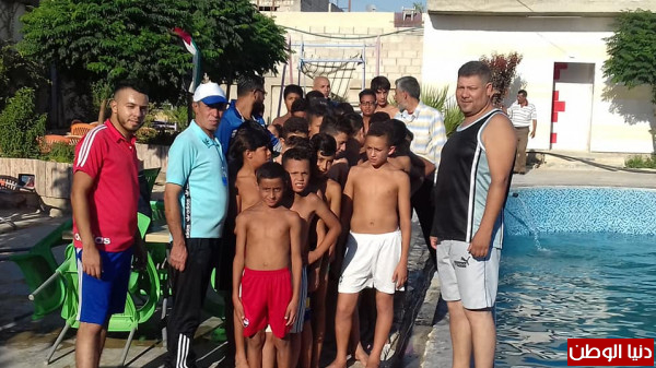 صور: نادي المطلة الرياضي يختتم دورة الشهيد القائد سلطان شعبان برياضة السباحة