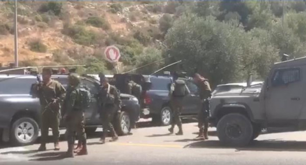 شاهد: جيش الاحتلال ينتشر في محيط تفجير مستوطنة دوليب
