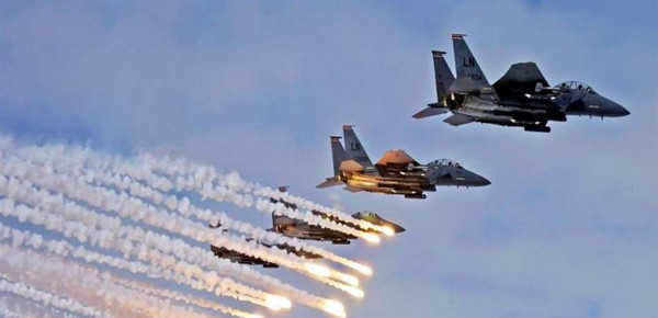 الطيران الحربي الاسرائيلي ينفذ غارات وهمية في مدينة صيدا