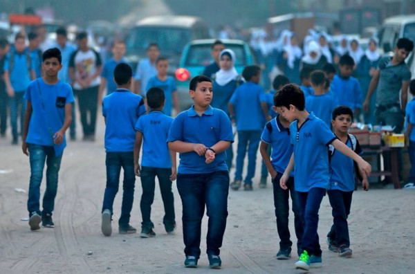 120 ألف طالب لاجئ فلسطيني بالأردن يعودون إلى مدارس (أونروا)