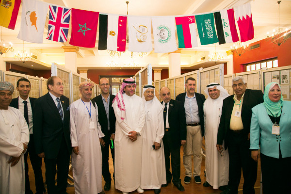 الملحقية الثقافية السعودية تشارك افتتح المعرض الاقليمي لطوابع البريد