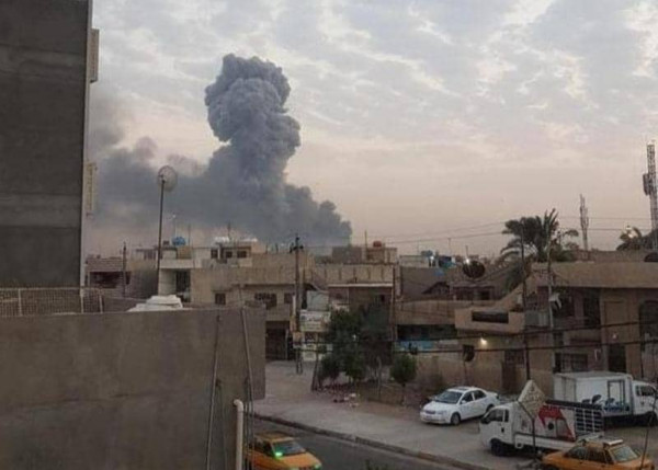 انفجار مجهول في مخزن عتاد تابع للحشد العشائري بالعراق