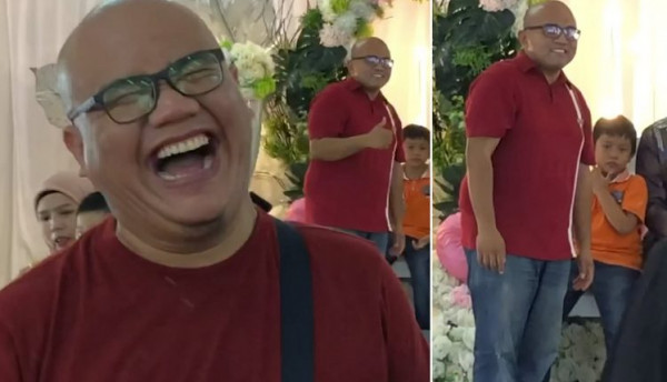 شاهد: رد فعل رجل ماليزي بعدما فوجئ بـ شبيهه في حفل زفاف