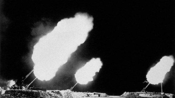 انفجار بمستودع لذخائر "الحرب العالمية الثانية"