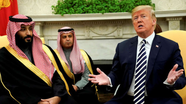 ترامب لـ"بن سلمان": مستعدون للتعاون لدعم استقرار السعودية