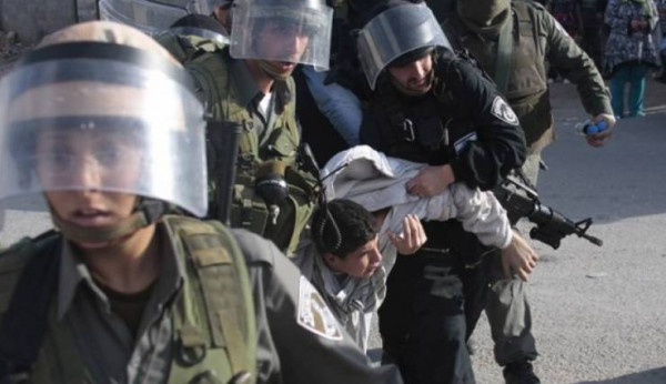 قوات الاحتلال تعتقل أربعة مواطنين من بلدة بيت كاحل بالخليل