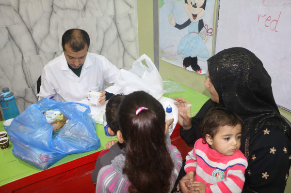 1000 طفل مستفيد من أيام طبية مجانية في جمعية إعمار بخان يونس
