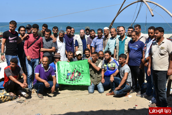 العمل الزراعي بغزة ينفذ جولة ميدانية تضامنية مع صيادي خانيونس