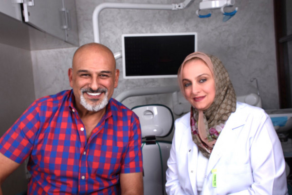 الممثل جمال سليمان يختار إبتسامة الدكتورة أروى عطاالله في دبي