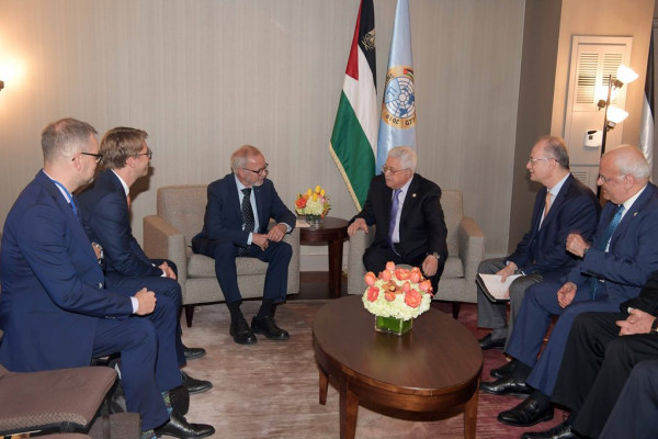 منصور يكشف نتائج اجتماعات الرئيس عباس على هامش لقاءات الجمعية العامة