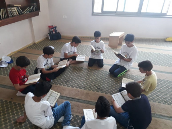انطلاق مركز تحفيظ القران الكريم في المدرسة الاسلامية الاساسية للذكور