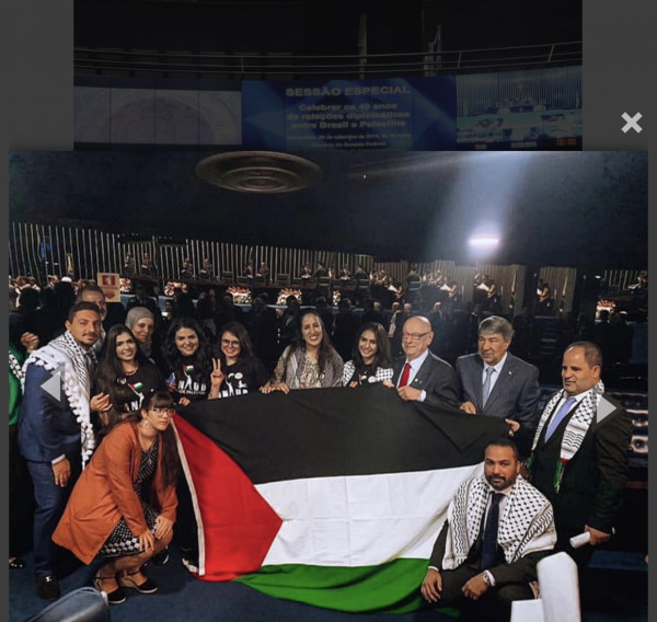 إحياء الذكرى 40 للعلاقات الدبلومايسة الفلسطينية البرازيلية