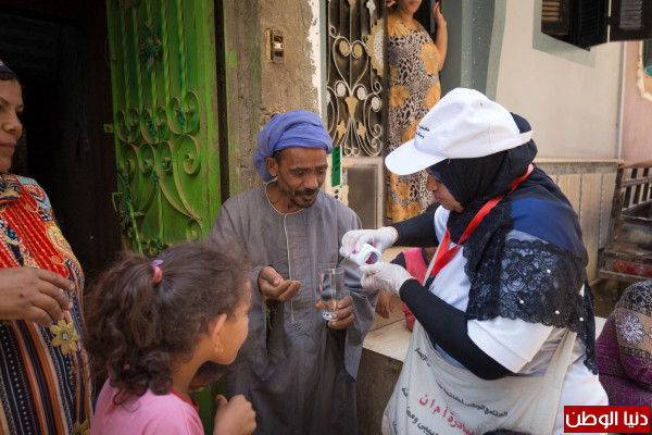 حملة ضخمة لمحاربة الرمد الحبيبي في مصر