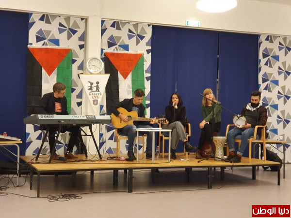 شمعة أمل تنظم أمسية ثقافية فلسطينية في الدانمارك بعنوان سيدة الارض
