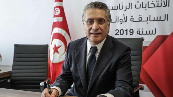 شاهد: لحظة الإفراج عن المرشح الرئاسي التونسي نبيل القروي