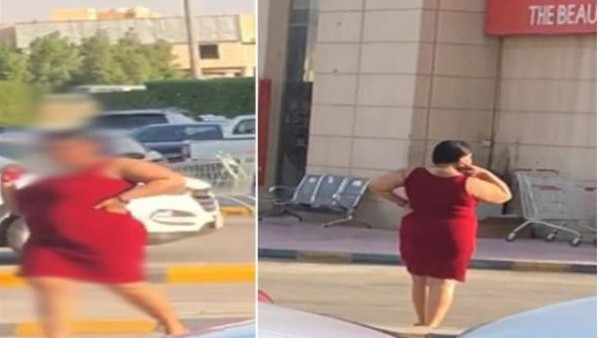 غضب بعد انتشار مقطع فيديو لسيدة ترتدي ملابس مكشوفة بأحد شوارع الرياض