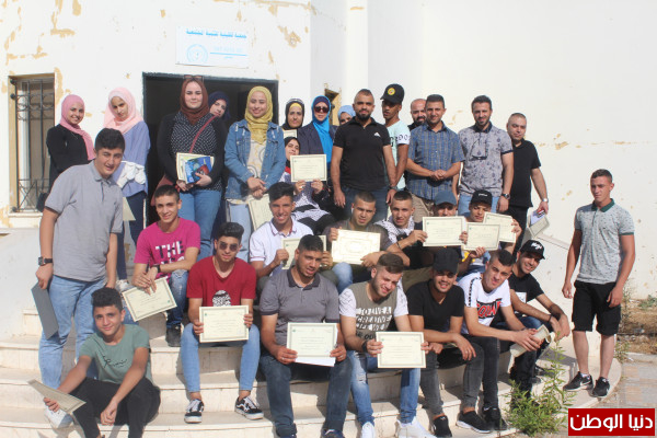 الفلسطينية لإسناد الطلبة تنفذ تدريب "الـمتطوع يستـطيع" في مدينة قلقيلية