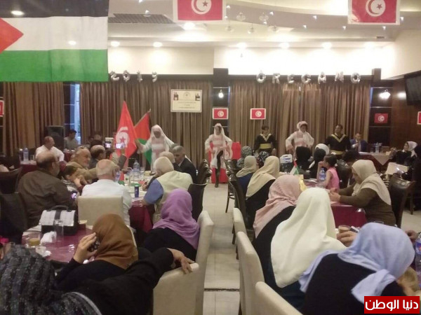 جمعية الاخوة الفلسطينية التونسية والجالية التونسية في غزة تحتفل بعيد الجلاء التونسي