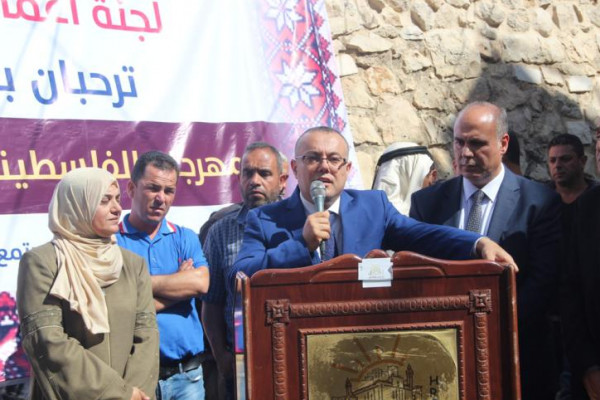 افتتاح المهرجان الفلسطيني للتراث والمأكولات الشعبيه في الخليل