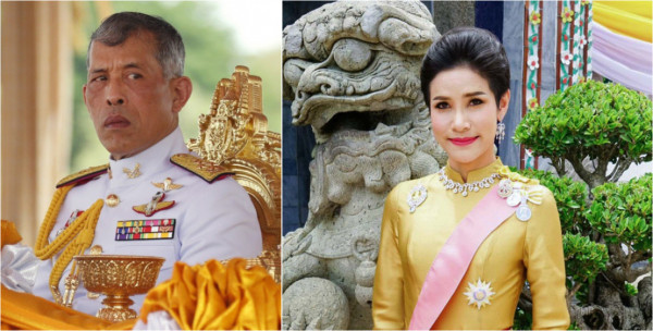 ملك تايلاند يُجرّد زوجته الجديدة من ألقابها الملكية لسبب غير متوقع