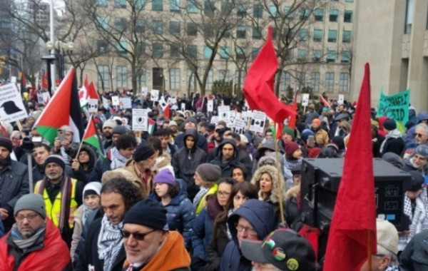 كندا: 10 آلاف شخص يتظاهرون في فانكوفر