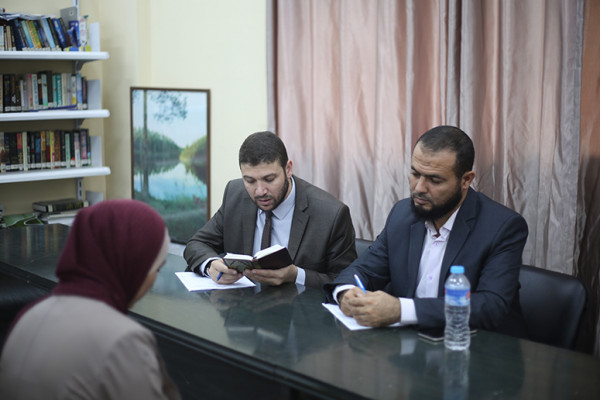 جامعة فلسطين تنظم اختبار تسميع القرآن الكريم