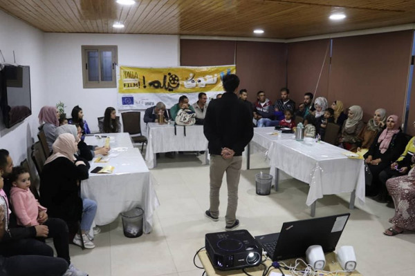 ملتقى سواعد شباب الغد يناقش فيلم ياريتني مش فلسطينية للمخرجة فداء نصر